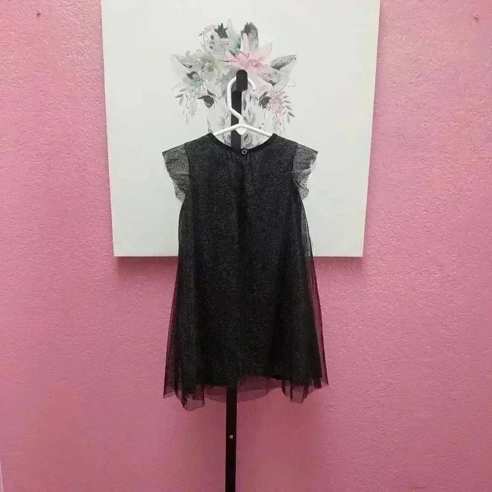 Baby GAP Black Shimmery Dress
